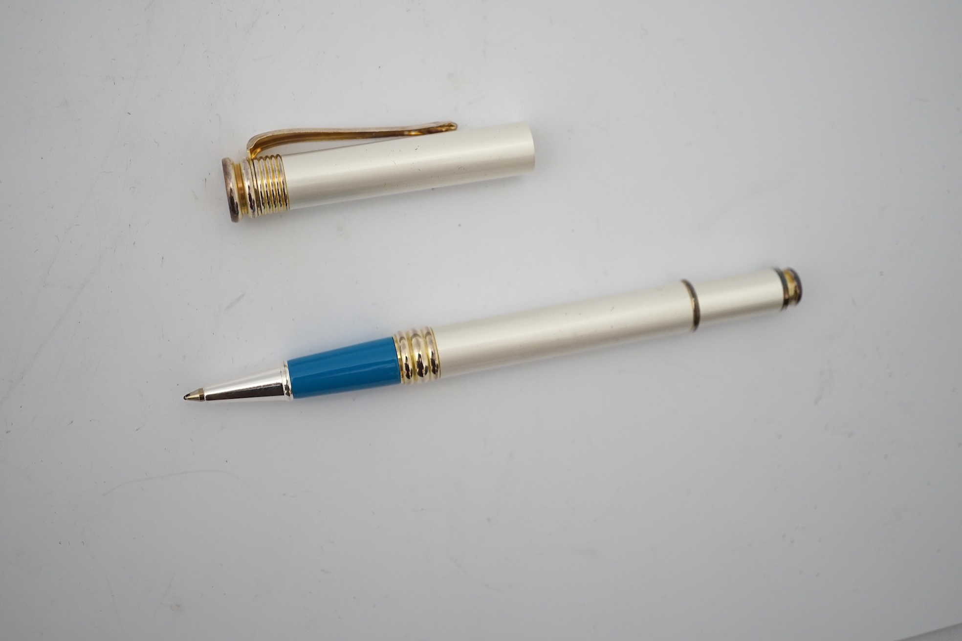 A Campo Marzio Design pen, plus two other pens. Condition - fair to good